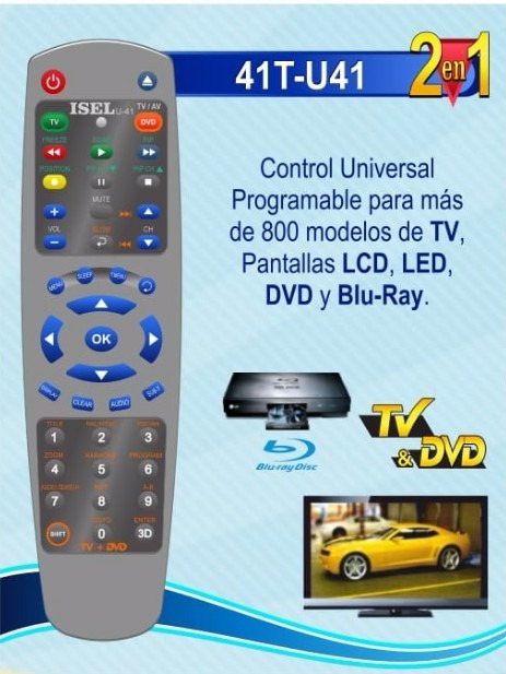 manual de control remoto universal urc11a
